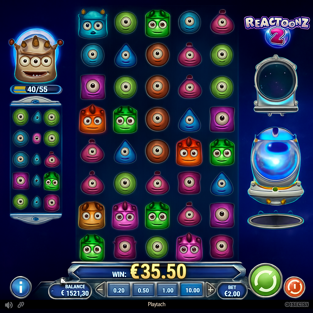 Rockstar - Reactoonz 2 Slot Game